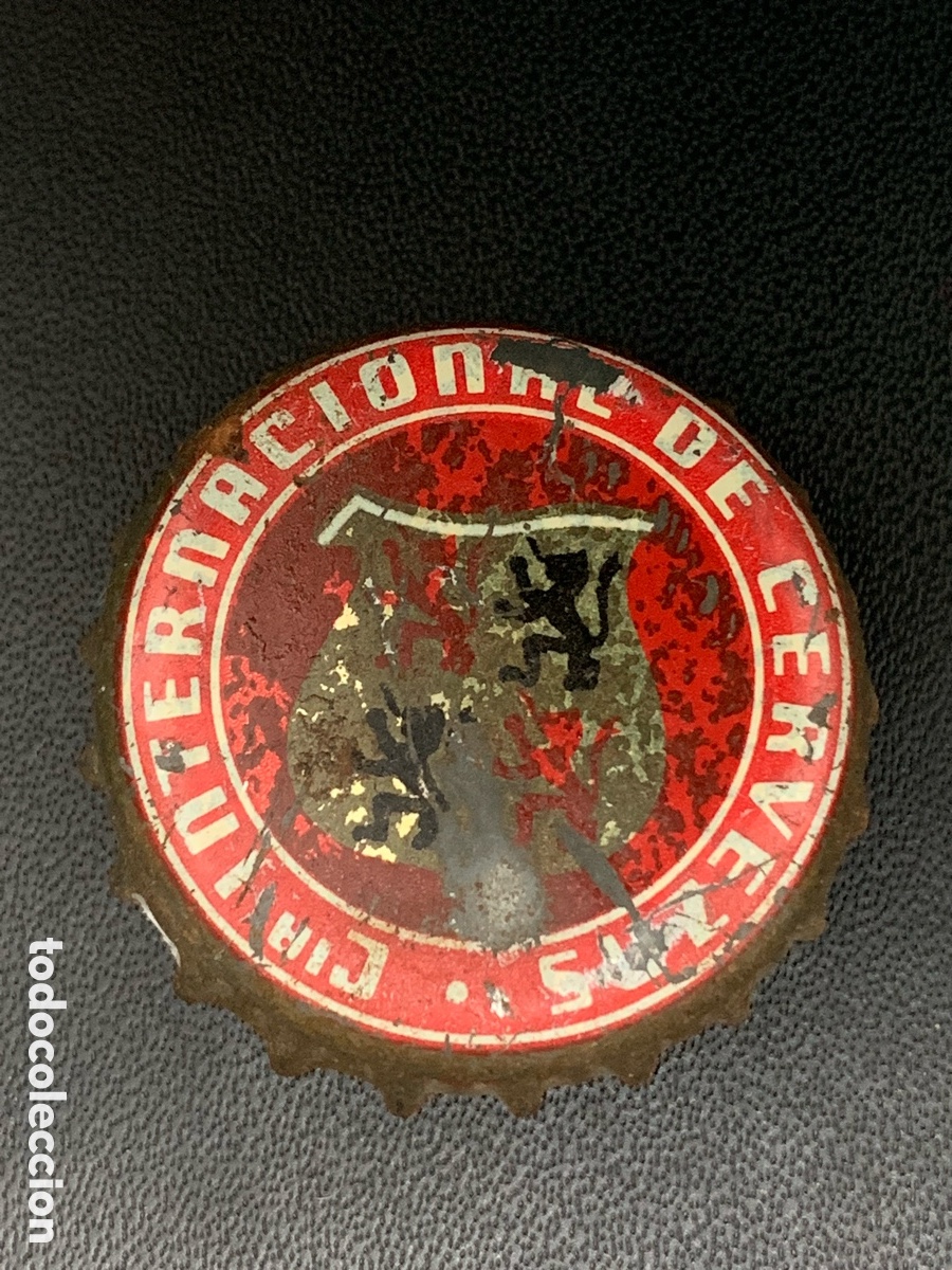 Coleccionismo: CORONA CHAPA - INTERNACIONAL DE CERVEZAS - ROJO