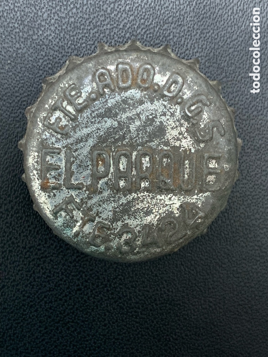 Coleccionismo: TAPON CORONA GASEOSAS EL PARQUE. LOGRO&Ntilde;O - LA RIOJA