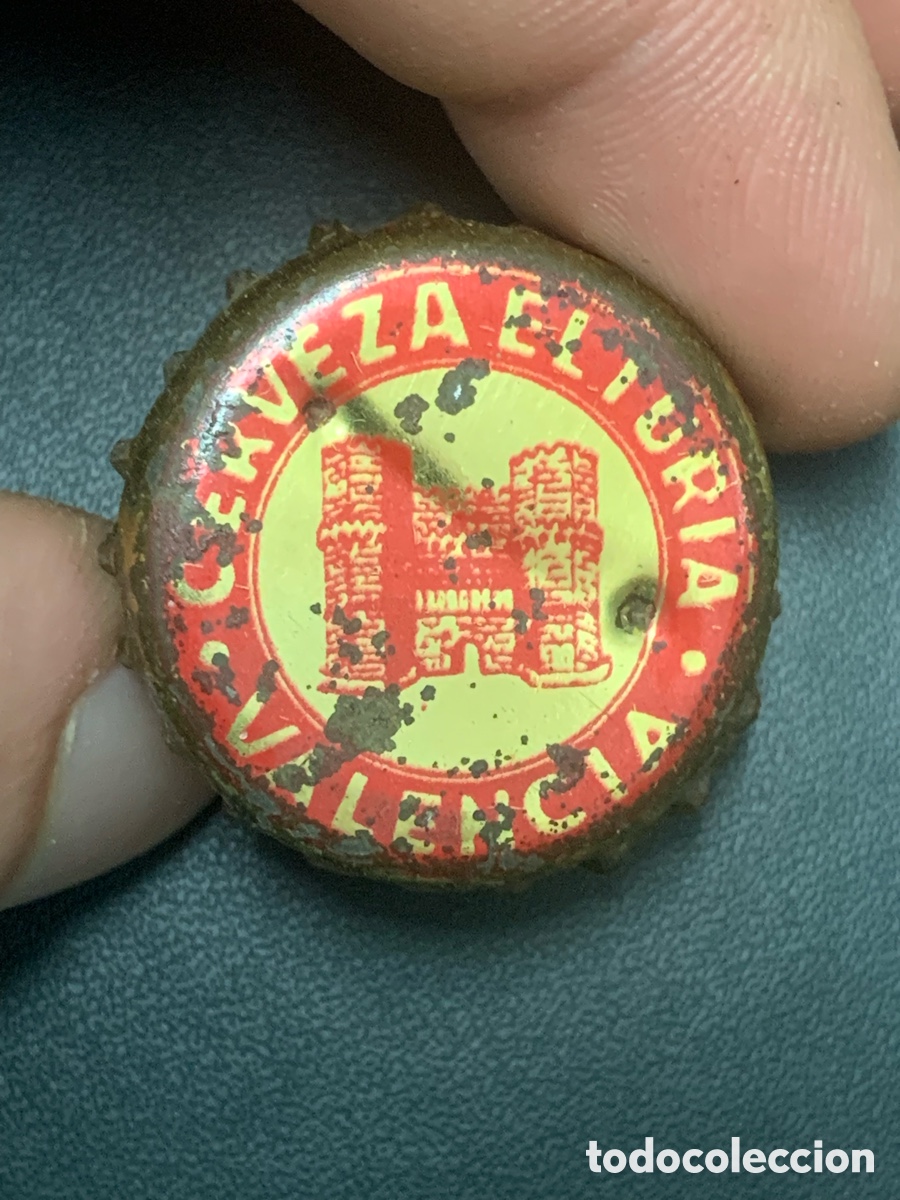 Coleccionismo: TAPON CORONA CERVEZAS EL TURIA. VALENCIA.