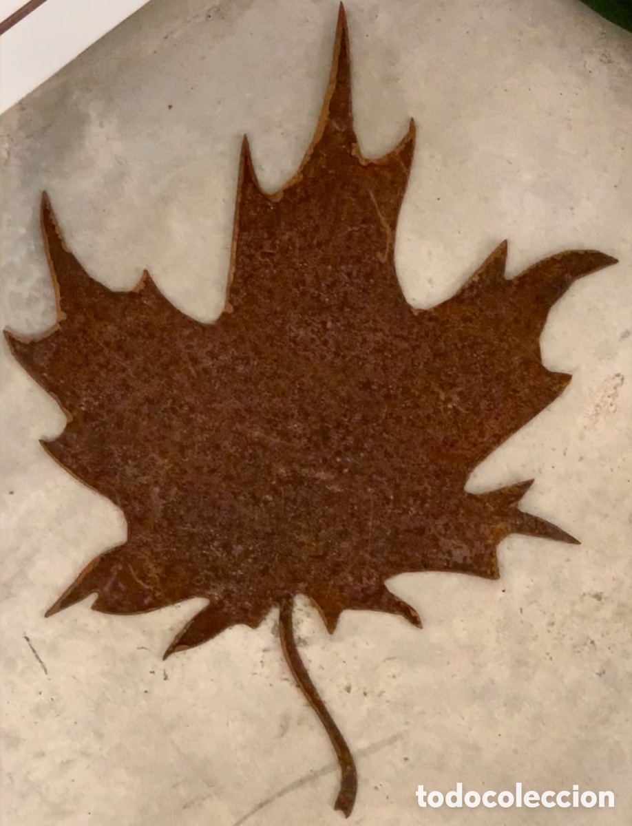 Coleccionismo: Hoja de &ldquo;&aacute;rbol&rdquo;. Hierro fundido. Suiza.