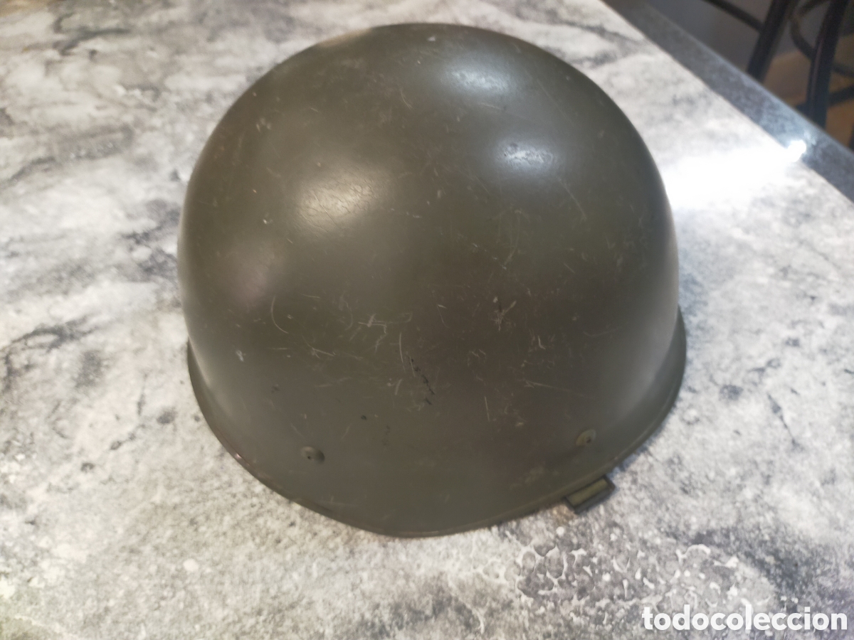 Coleccionismo: Casco de combate franc&eacute;s militar