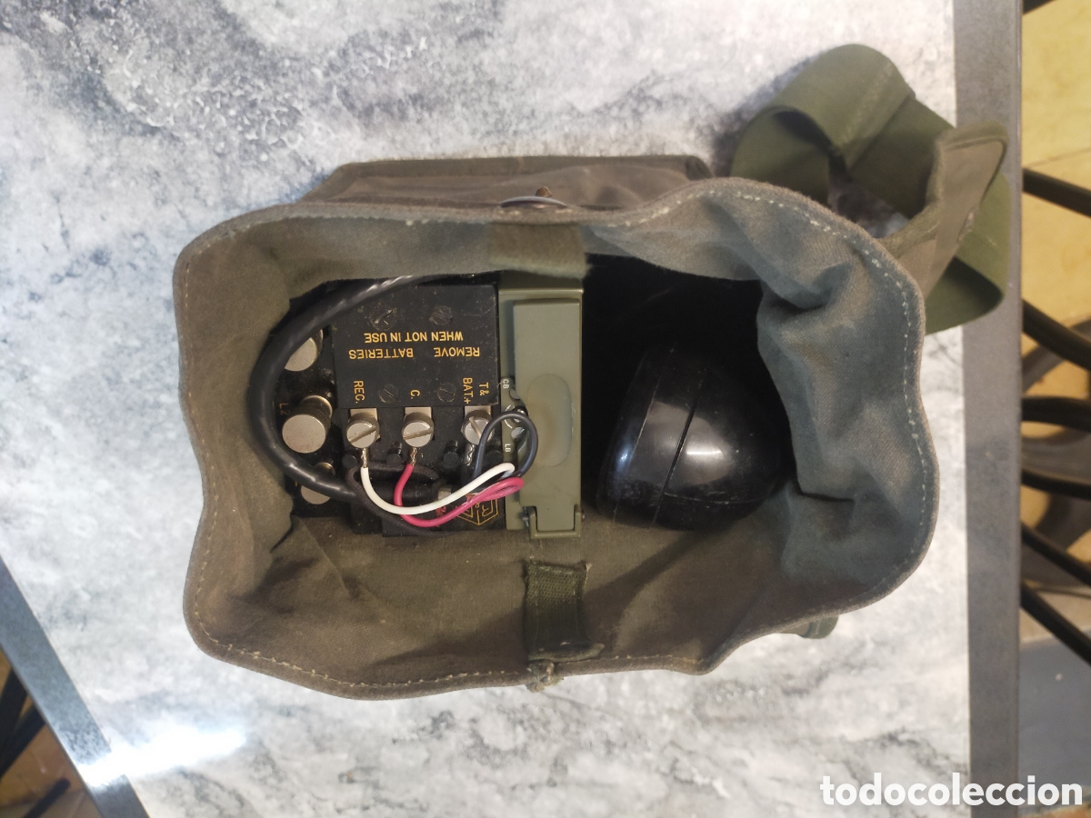 Coleccionismo: Tel&eacute;fono de campa&ntilde;a militar EE-8 - Foto 2