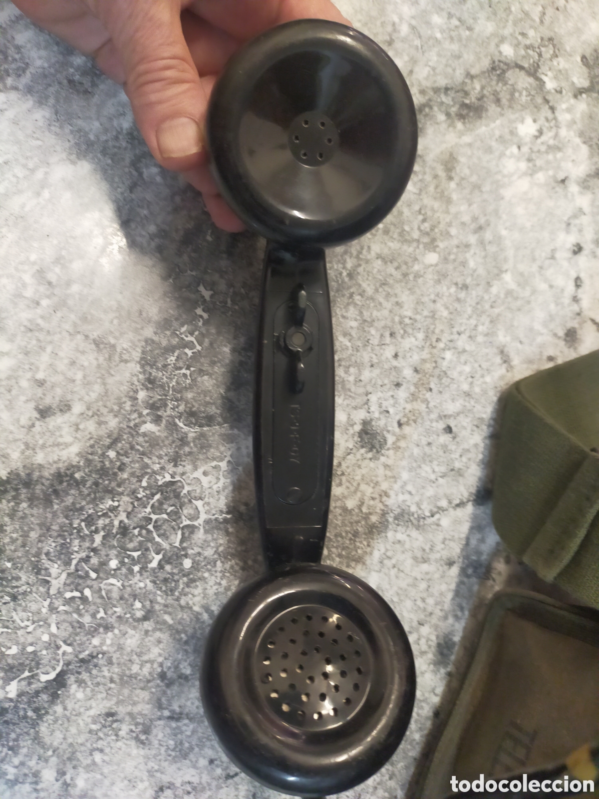 Coleccionismo: Tel&eacute;fono de campa&ntilde;a militar EE-8 - Foto 4