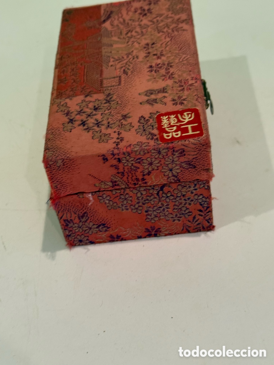 Coleccionismo: Bolas Chinas Baoding Antiguas de Acero Cromado con Estuche Original - Foto 5