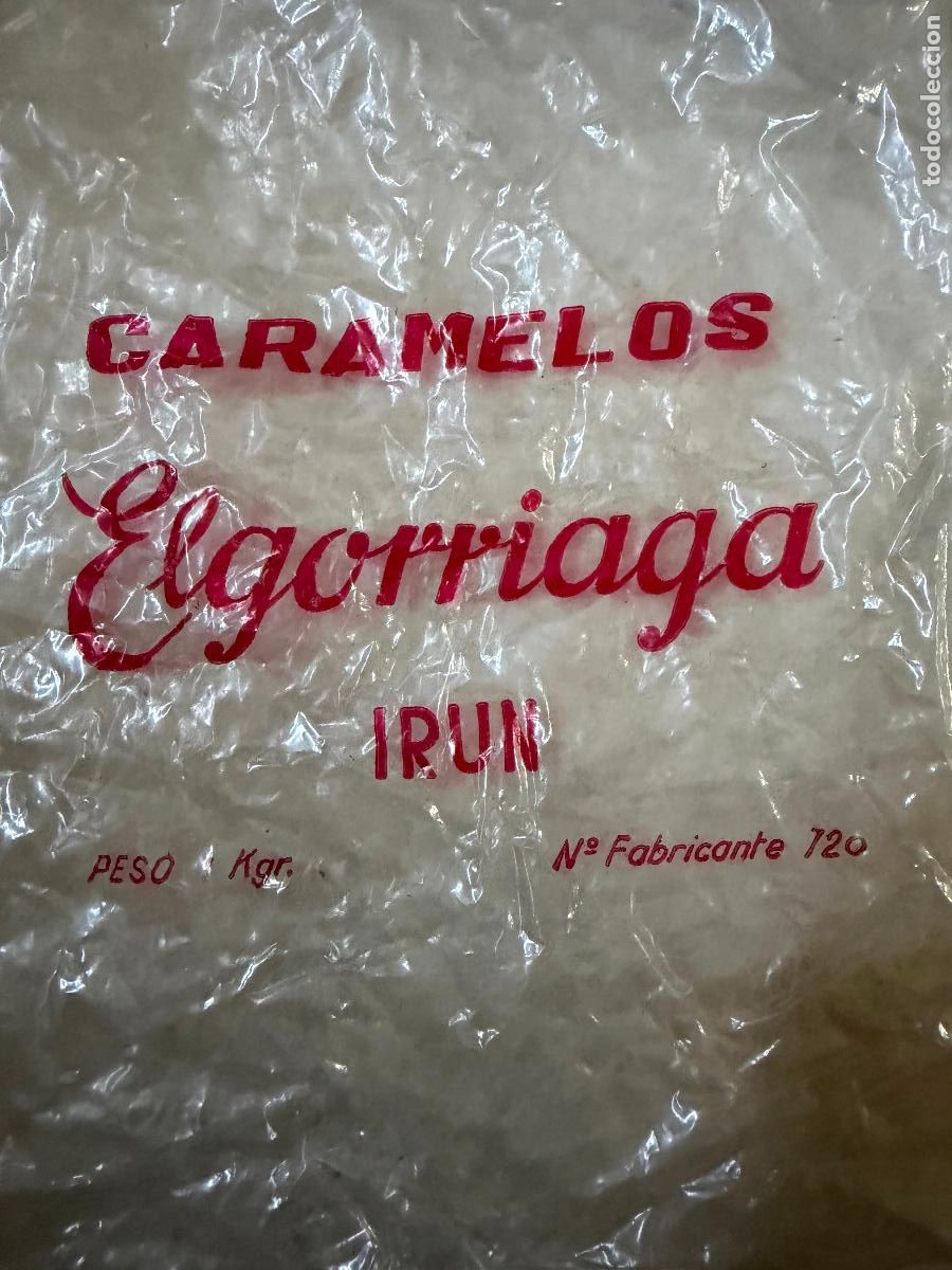 Coleccionismo: Bolsa de caramelos elgorriaga Ir&uacute;n - Foto 2