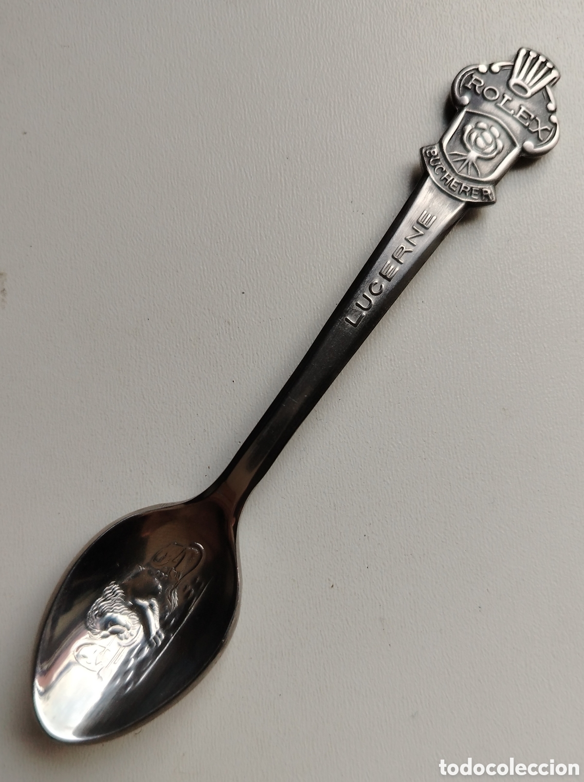 Coleccionismo: Antigua Cuchara Rolex bucherer Switzerland Lucerne