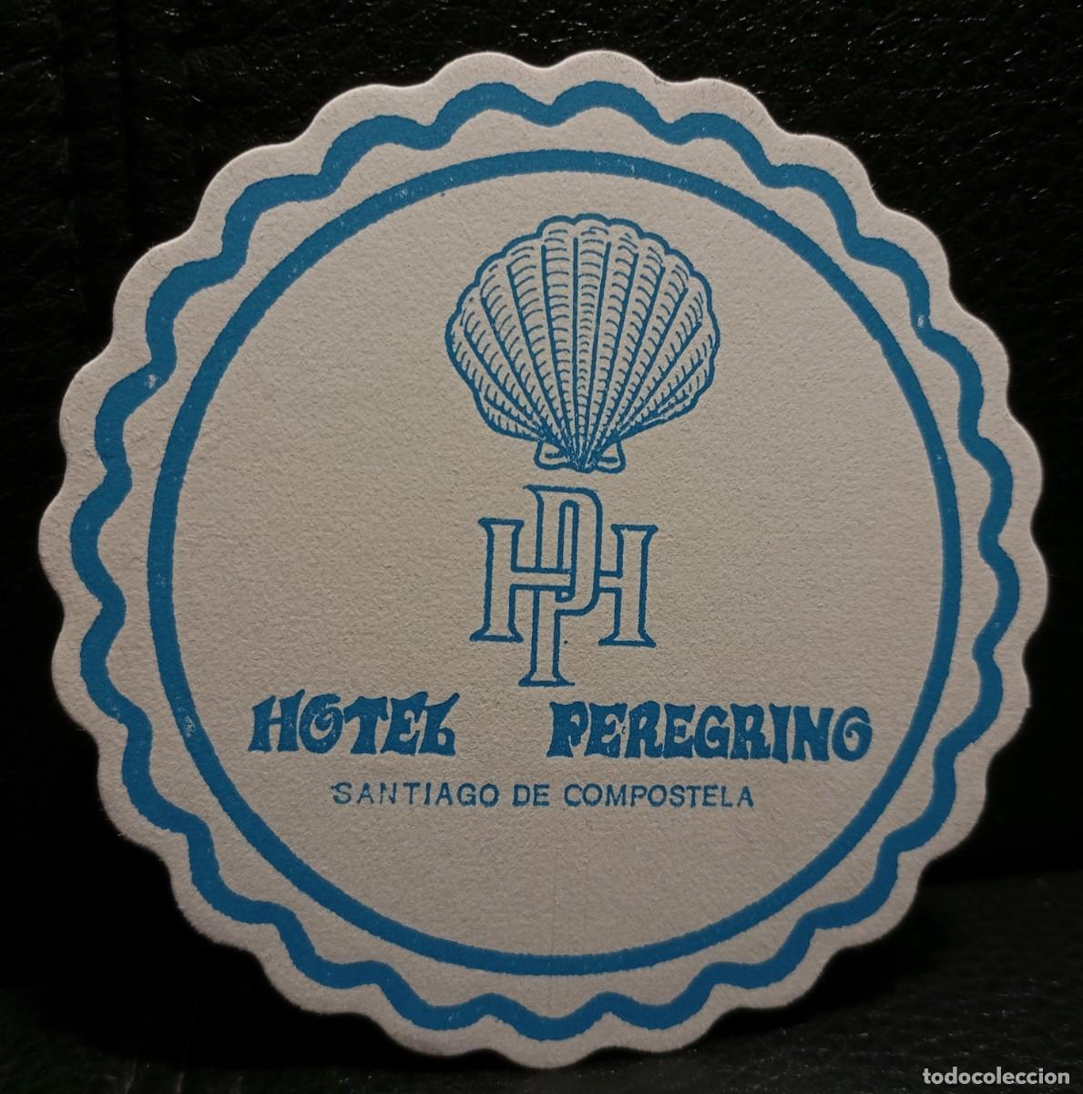 Coleccionismo: HOTEL PEREGRINO - POSAVASOS - SANTIAGO DE COMPOSTELA A CORU&Ntilde;A - CERVEZA - REFRESCOS - SIDRA - BITTER