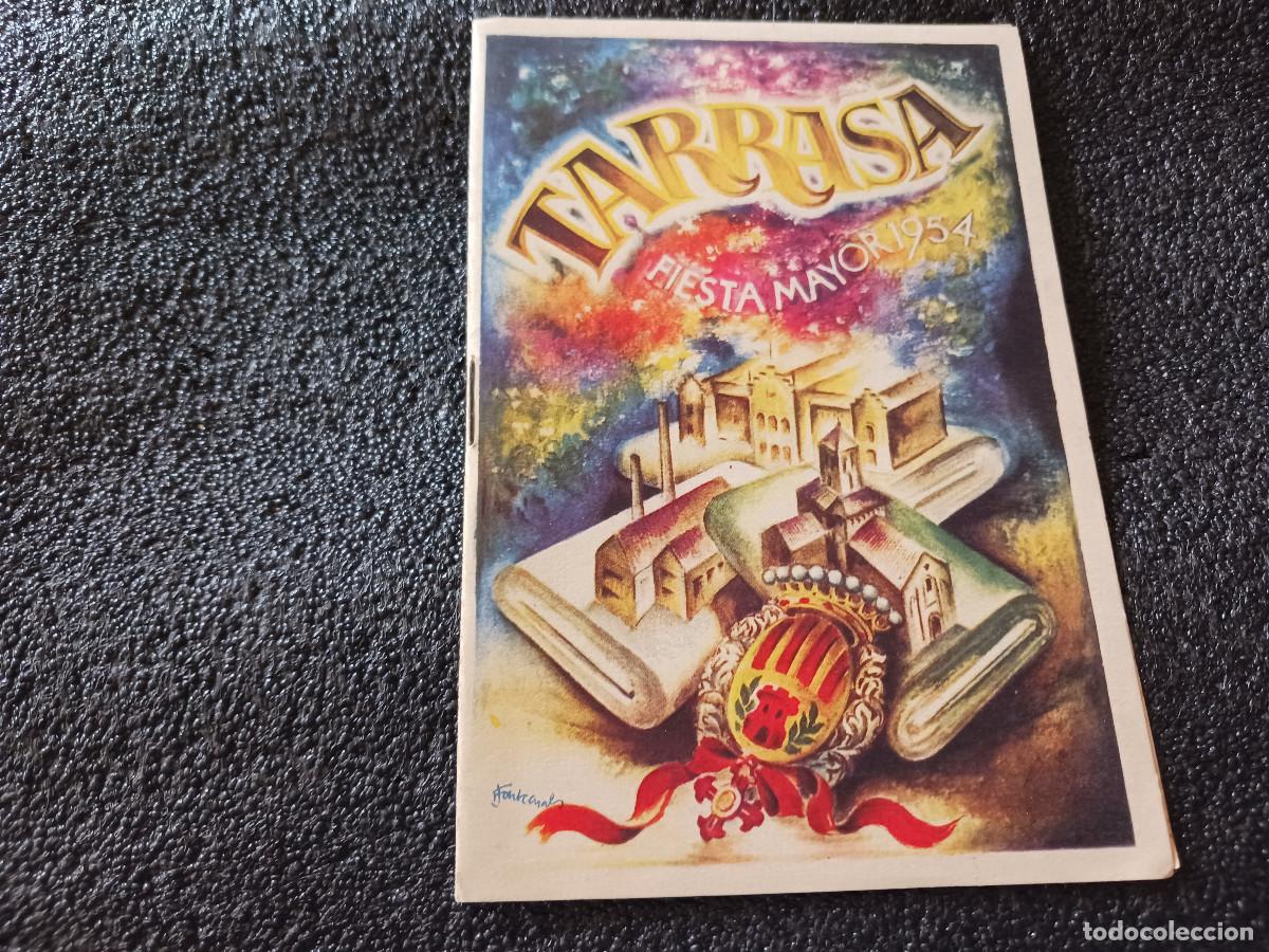 Coleccionismo: tarrasa, FIESTA MAYOR 1954 - Foto 1