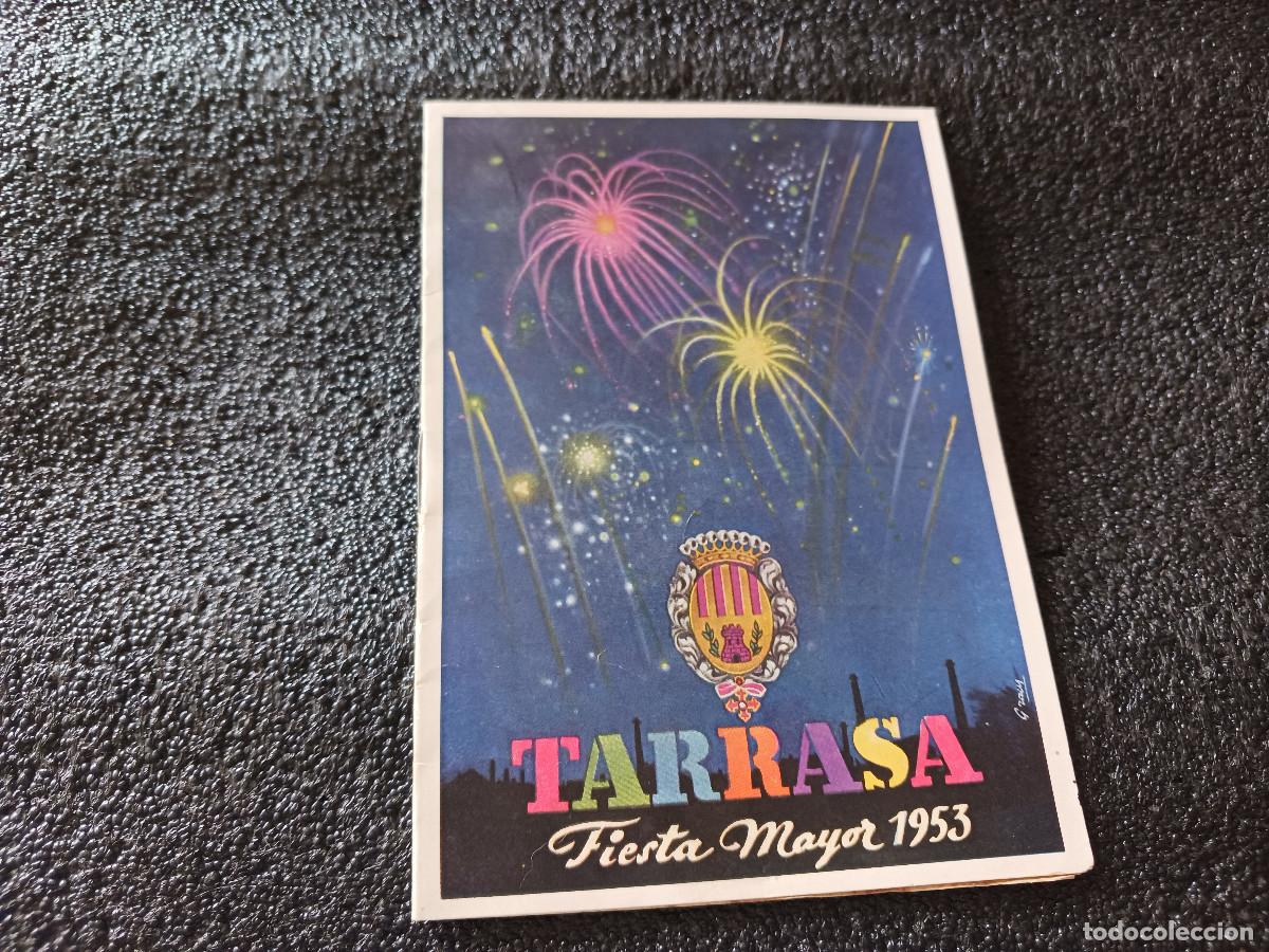 Coleccionismo: tarrasa, FIESTA MAYOR 1953