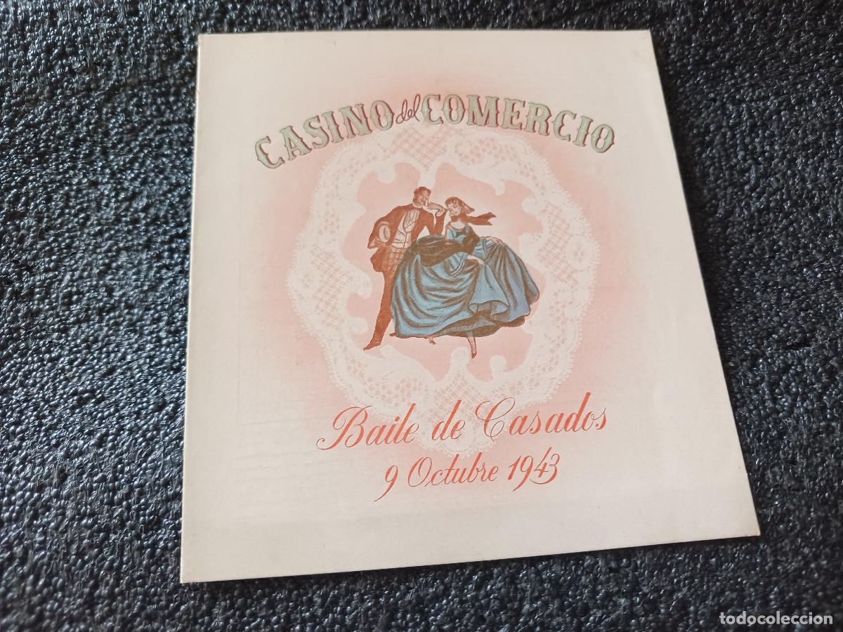 Sammelleidenschaft Papier: casino del comercio, festival de casados 1943