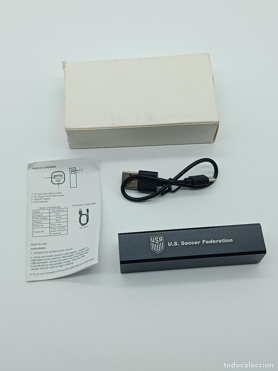 Coleccionismo: POWER BANK. FEDERACION USA DE FUTBOL. LEER DESCRIPCION. MYJ.
