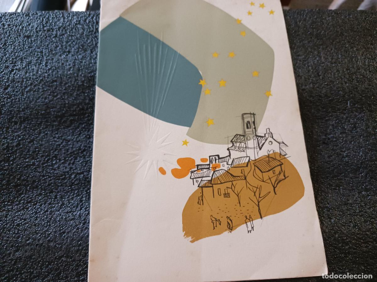 Coleccionismo: Felicitaci&oacute;n de Navide&ntilde;a de la Empresa Neufville S.A. sin a&ntilde;o, dibujo de subirats