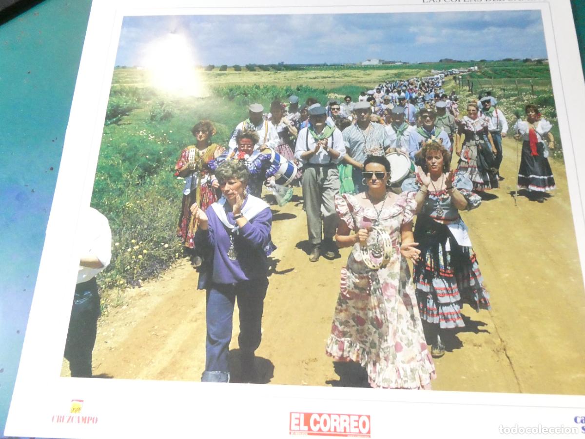 Coleccionismo: L&Aacute;MINA RELIGIOSA. PEREGRINACI&Oacute;N VIRGEN ROC&Iacute;O 1994. CANAL SUR CRUZCAMPO. COPLAS DEL CAMINO