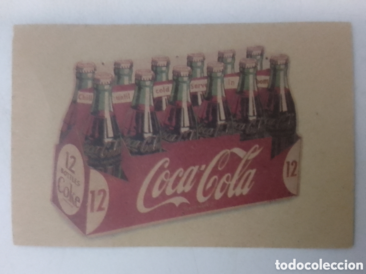 Coleccionismo: Hojita libreta estilo hojas perfumadas Coca'Cola.