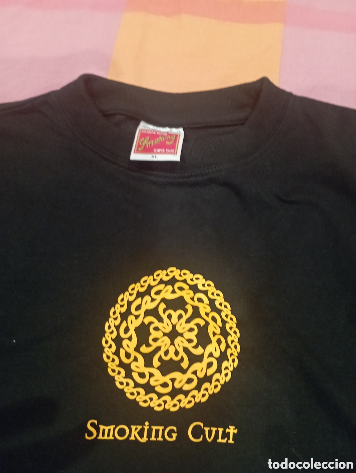 Coleccionismo: Camiseta negra Smoking - Foto 2