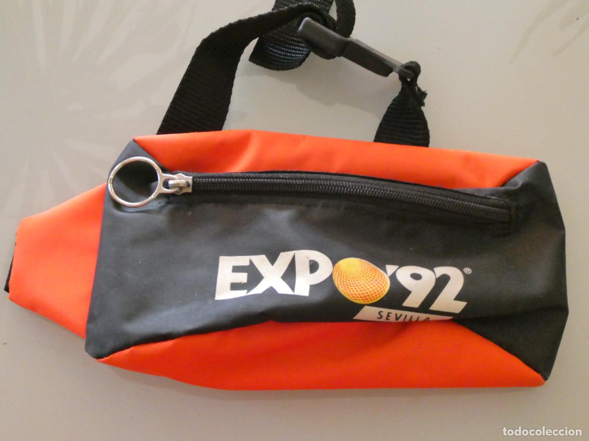 Coleccionismo: MOCHILA RI&Ntilde;ONERA DE LA EXPO 92 1992 SEVILLA. 70GR