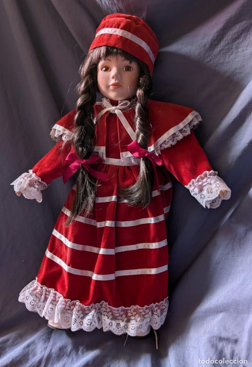 Coleccionismo: Mu&ntilde;eca Laura The Classique Collection de porcelana 41 cm