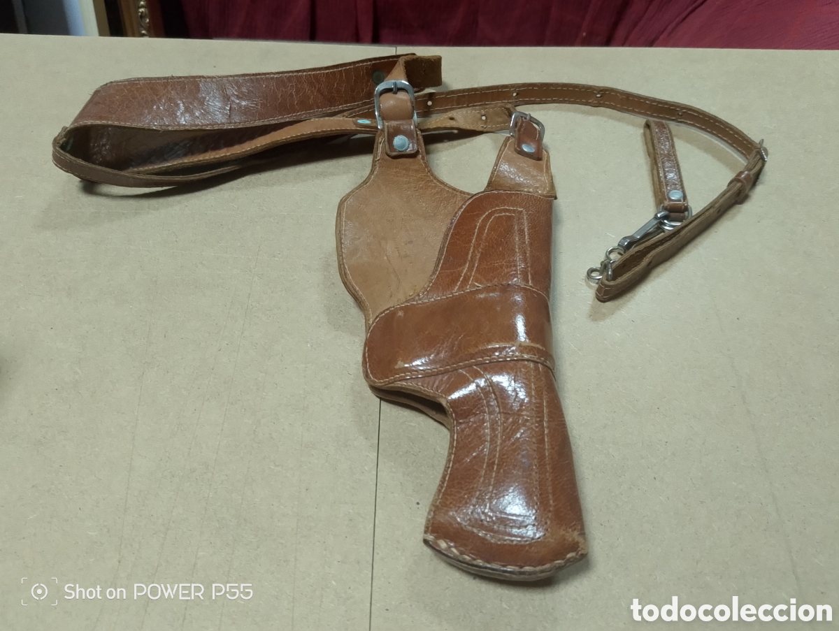 Coleccionismo: Funda de arma material