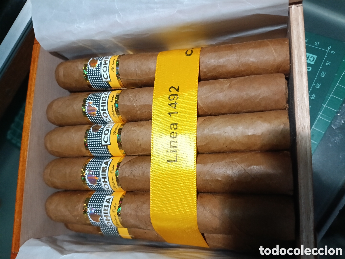 Sammeln: Caja original completa puros Coh&iacute;ba siglo VI