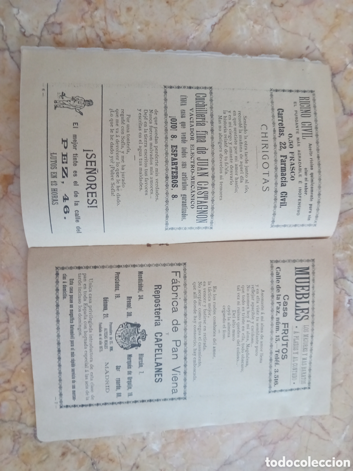 Coleccionismo: teatro de la comedia 1931 RRR - Foto 5