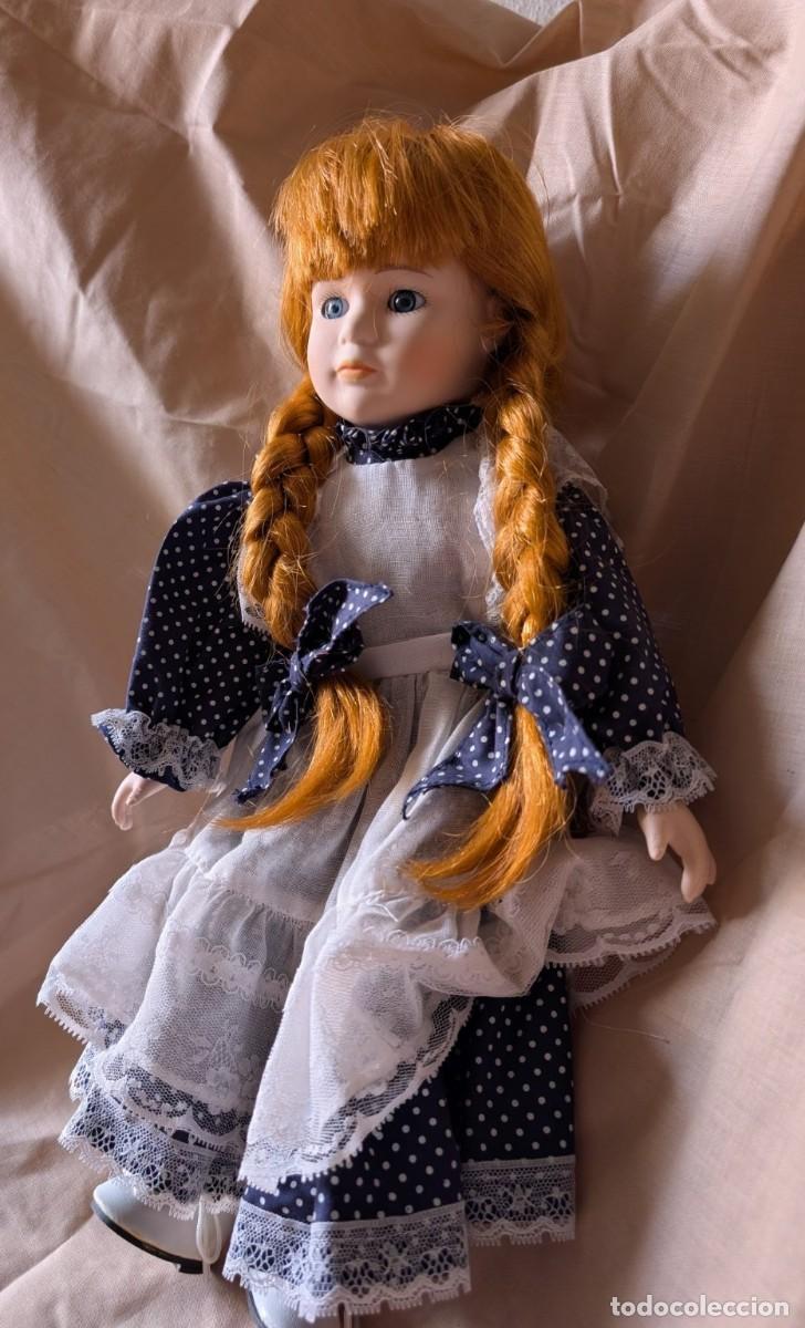 Coleccionismo: MU&Ntilde;ECA DE PORCELANA IMOGEN-A THE PROMENADE COLLECTION 41 CM