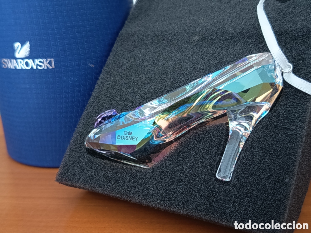 Coleccionismo: Zapato Cenicienta Swarovski Disney 5035515. Descatalogado