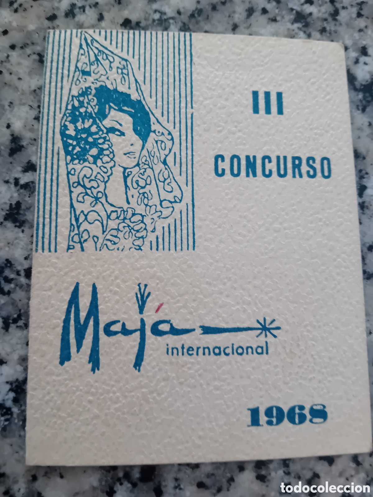 Coleccionismo: Maja de Espa&ntilde;a concurso 1968 jerez