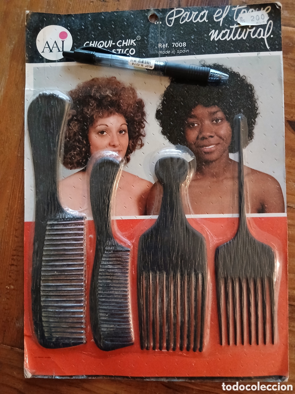 Coleccionismo: blaxploitation peines shaft afro