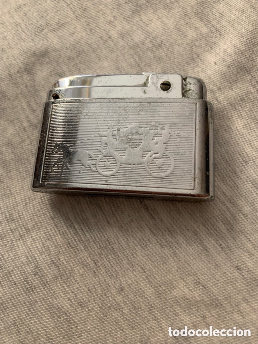 Coleccionismo: Mechero vintage Silver Match - Foto 3