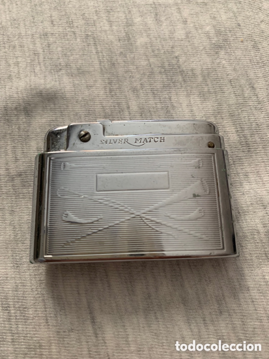 Coleccionismo: Mechero vintage Silver Match
