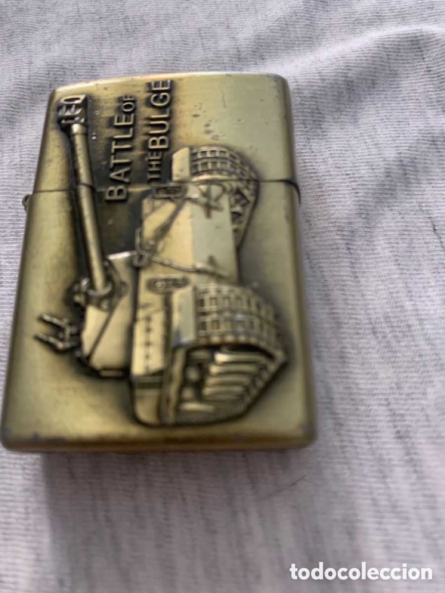 Coleccionismo: Mechero &ldquo;Battle of th&eacute; Bulge&rdquo; estilo Zippo