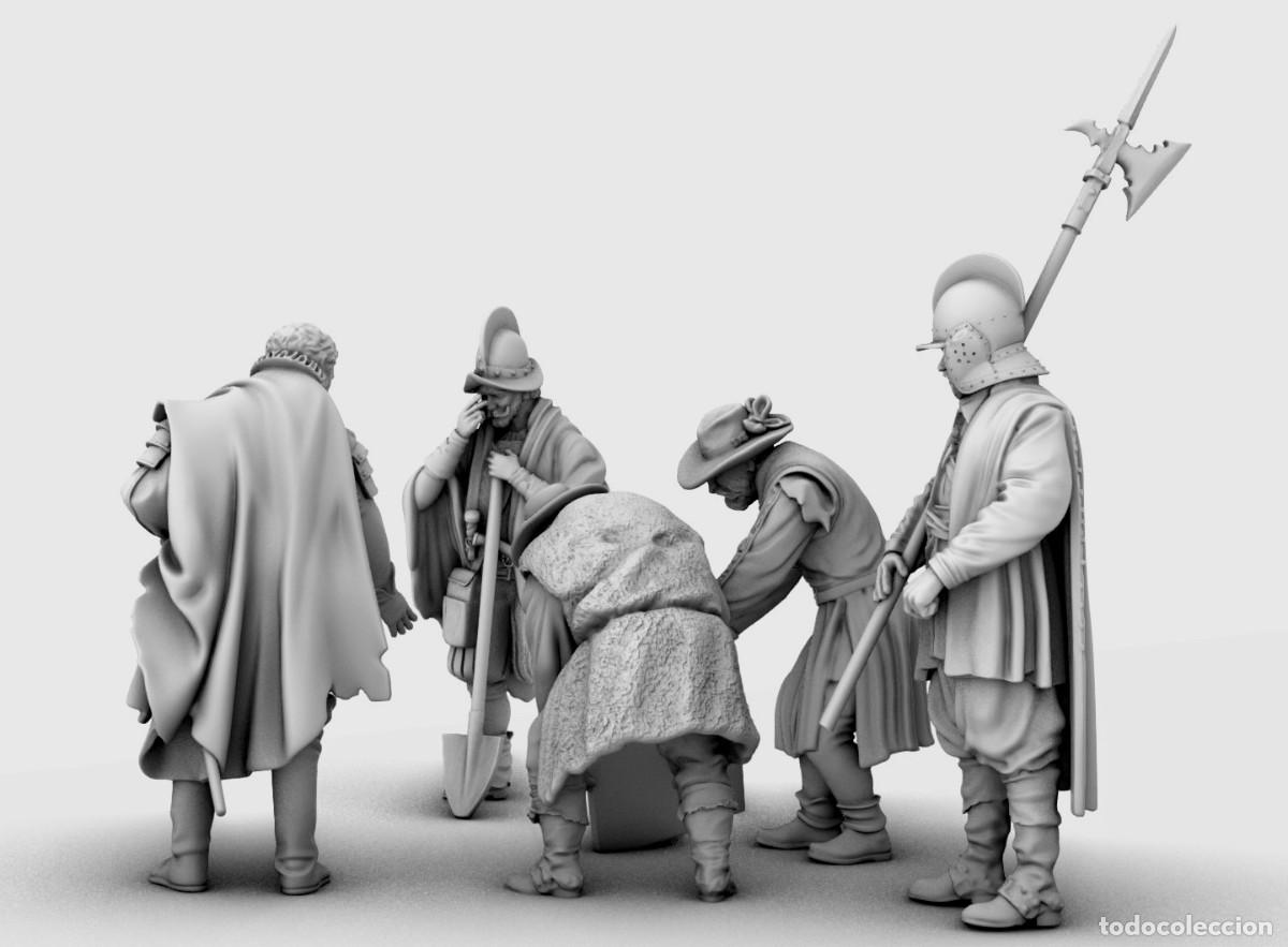 Sammeln: Milagro de empel miniaturas resina para diorama tercio espa&ntilde;ol