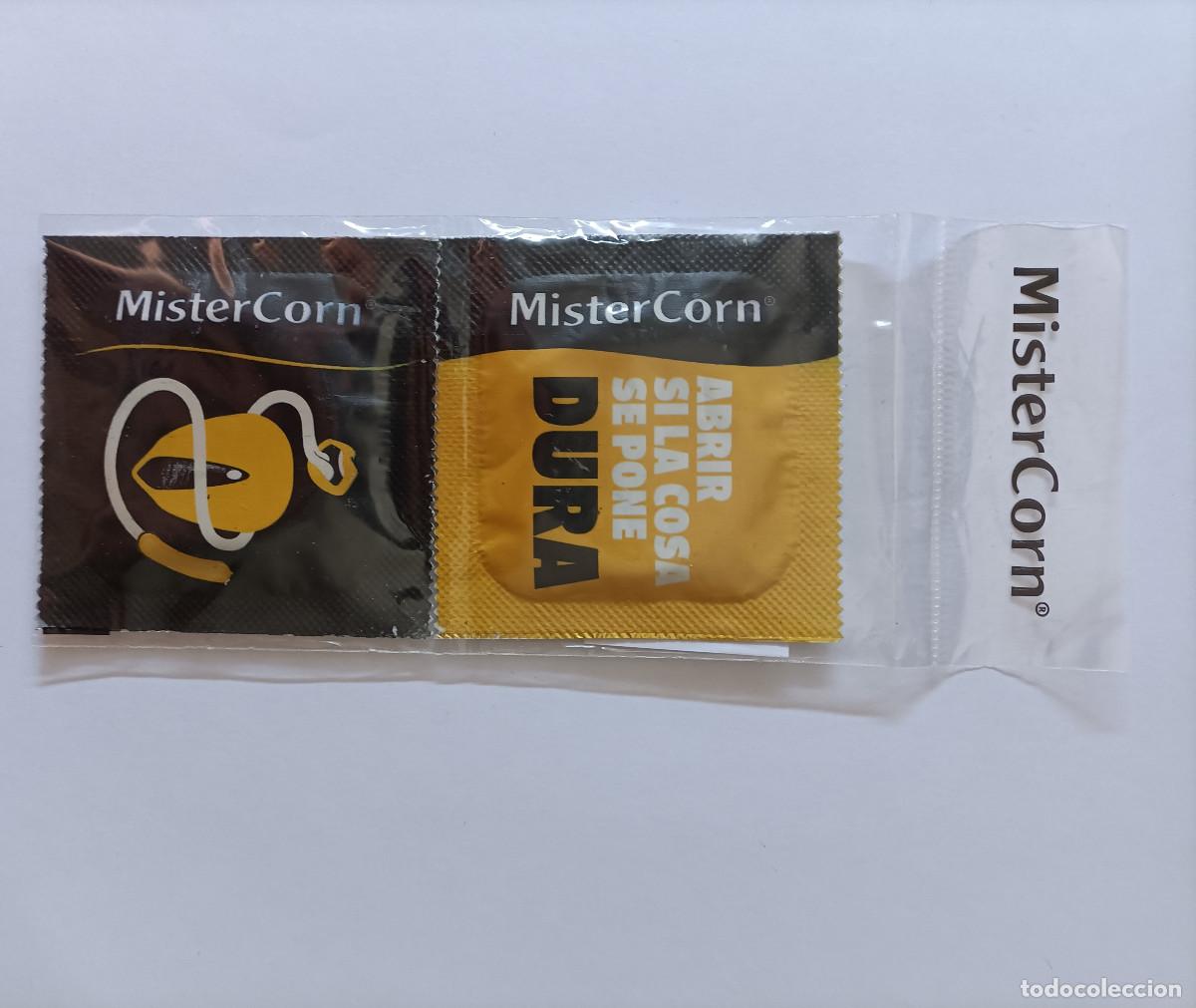 Coleccionismo: preservativo promocional mr corn grefusa publicitario promocion