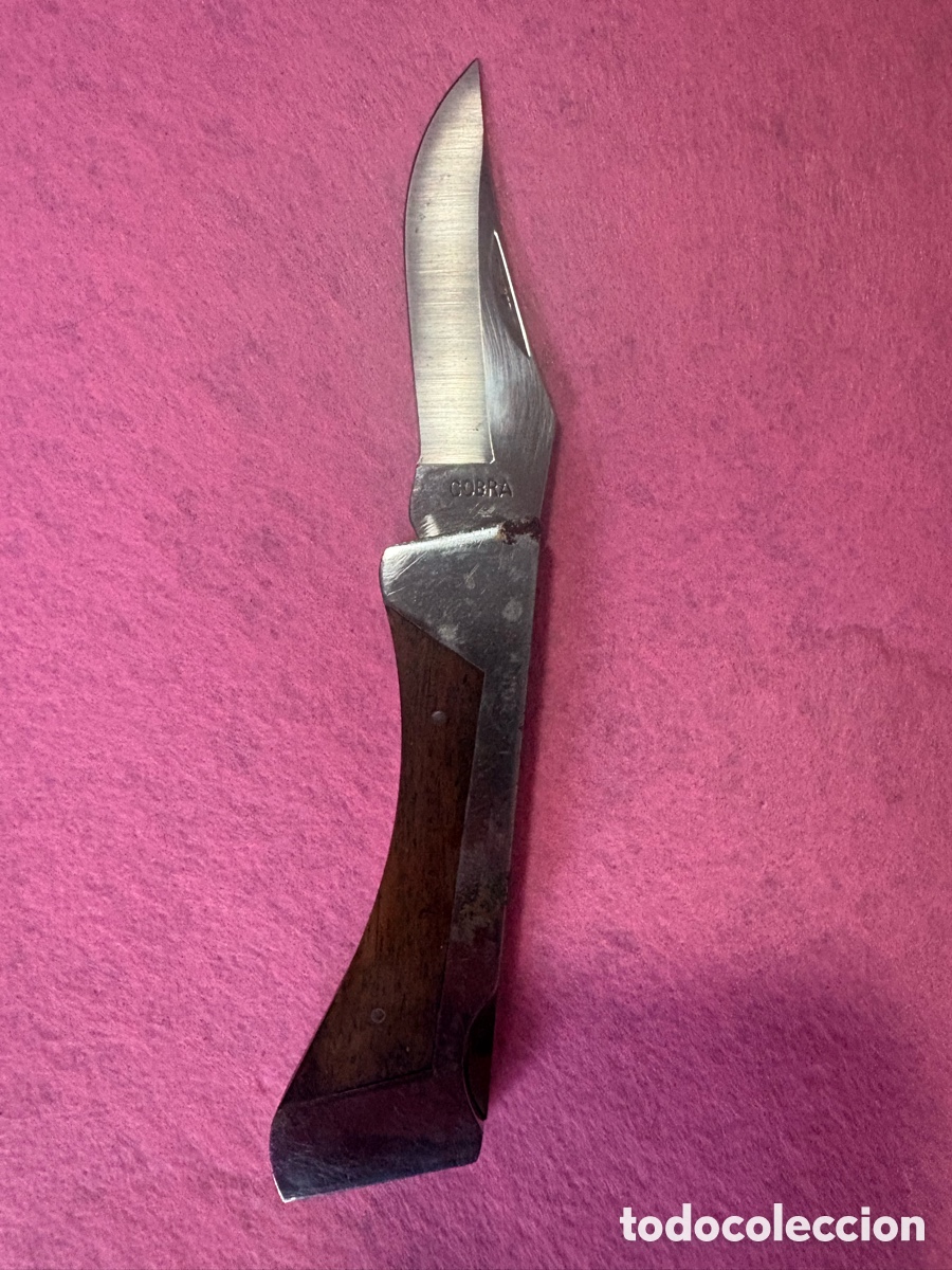 Coleccionismo: Navaja cuchillo plegable cobra (A1)