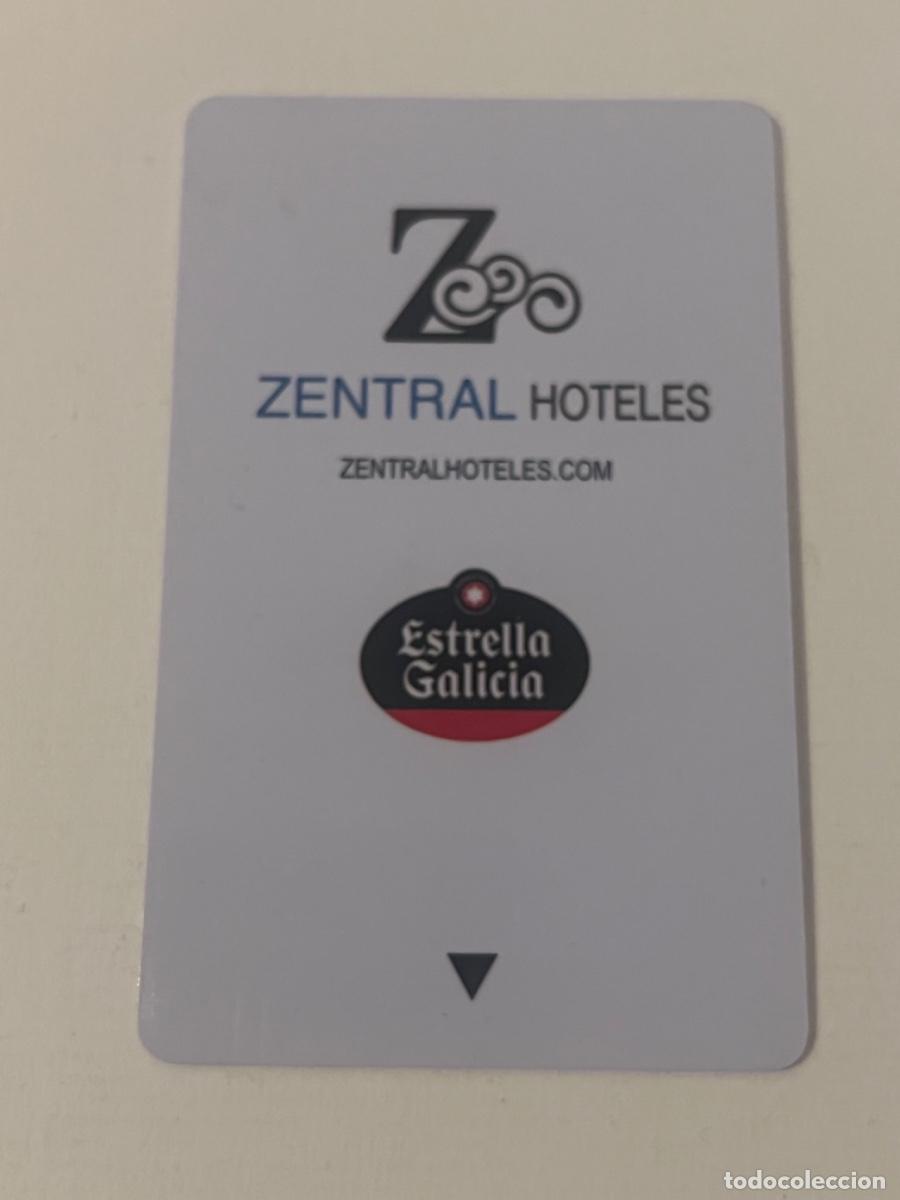 Coleccionismo: Tarjeta de pl&aacute;stico Card hotel llave puerta luz ESTRELLA GALICIA