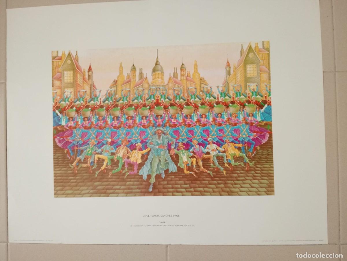 Sammelleidenschaft Papier: Litograf&iacute;a &rdquo;Oliver&rdquo; - Jos&eacute; Ram&oacute;n S&aacute;nchez