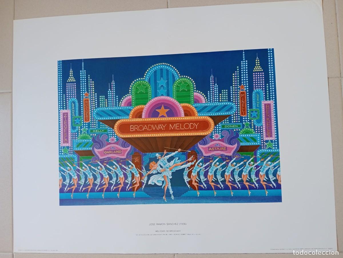 Sammelleidenschaft Papier: Litograf&iacute;a &rdquo;Melod&iacute;as de Broadway&rdquo; - Jos&eacute; Ram&oacute;n S&aacute;nchez