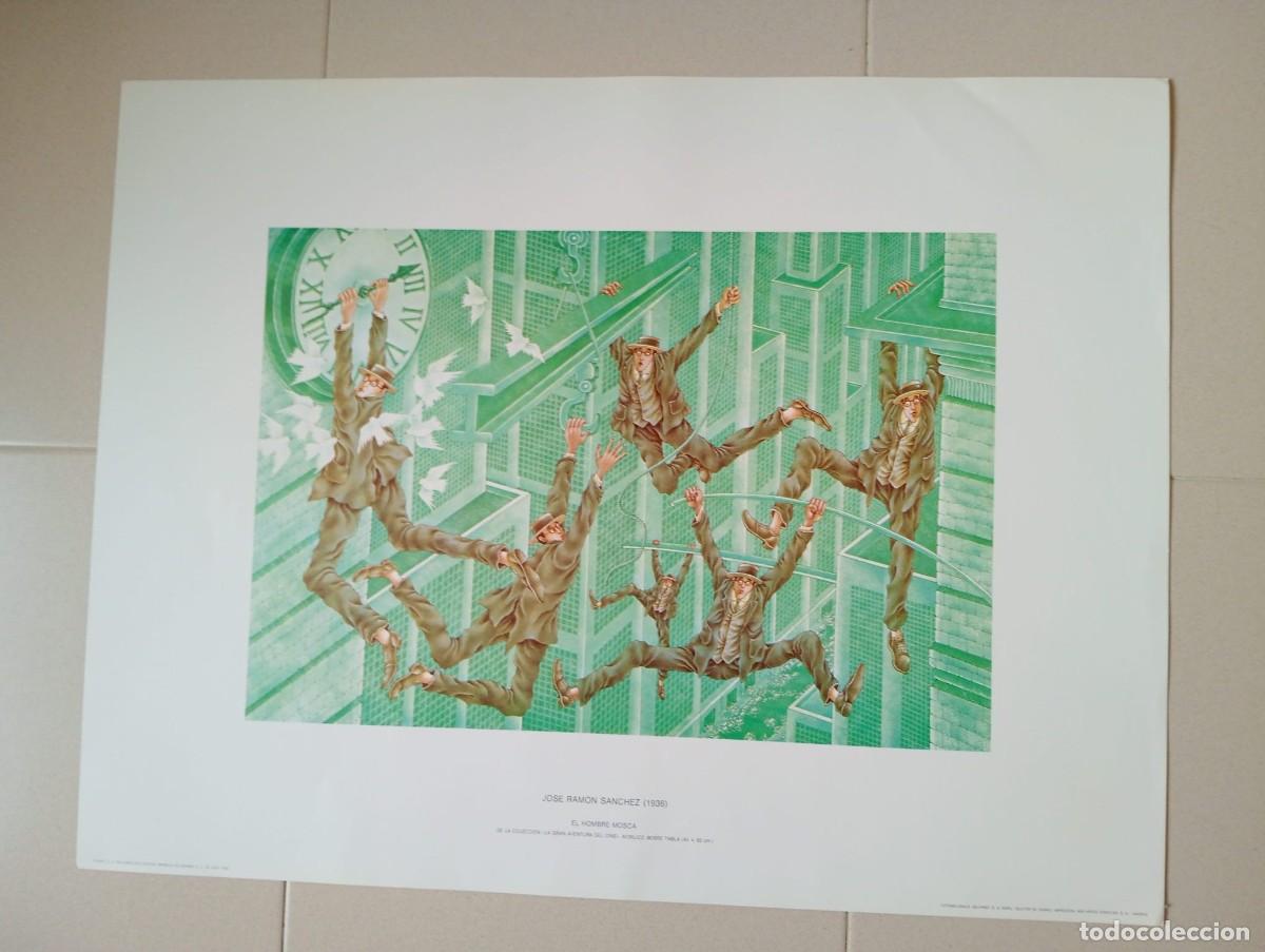 Sammelleidenschaft Papier: Litograf&iacute;a &rdquo;El Hombre Mosca&rdquo; - Jos&eacute; Ram&oacute;n S&aacute;nchez