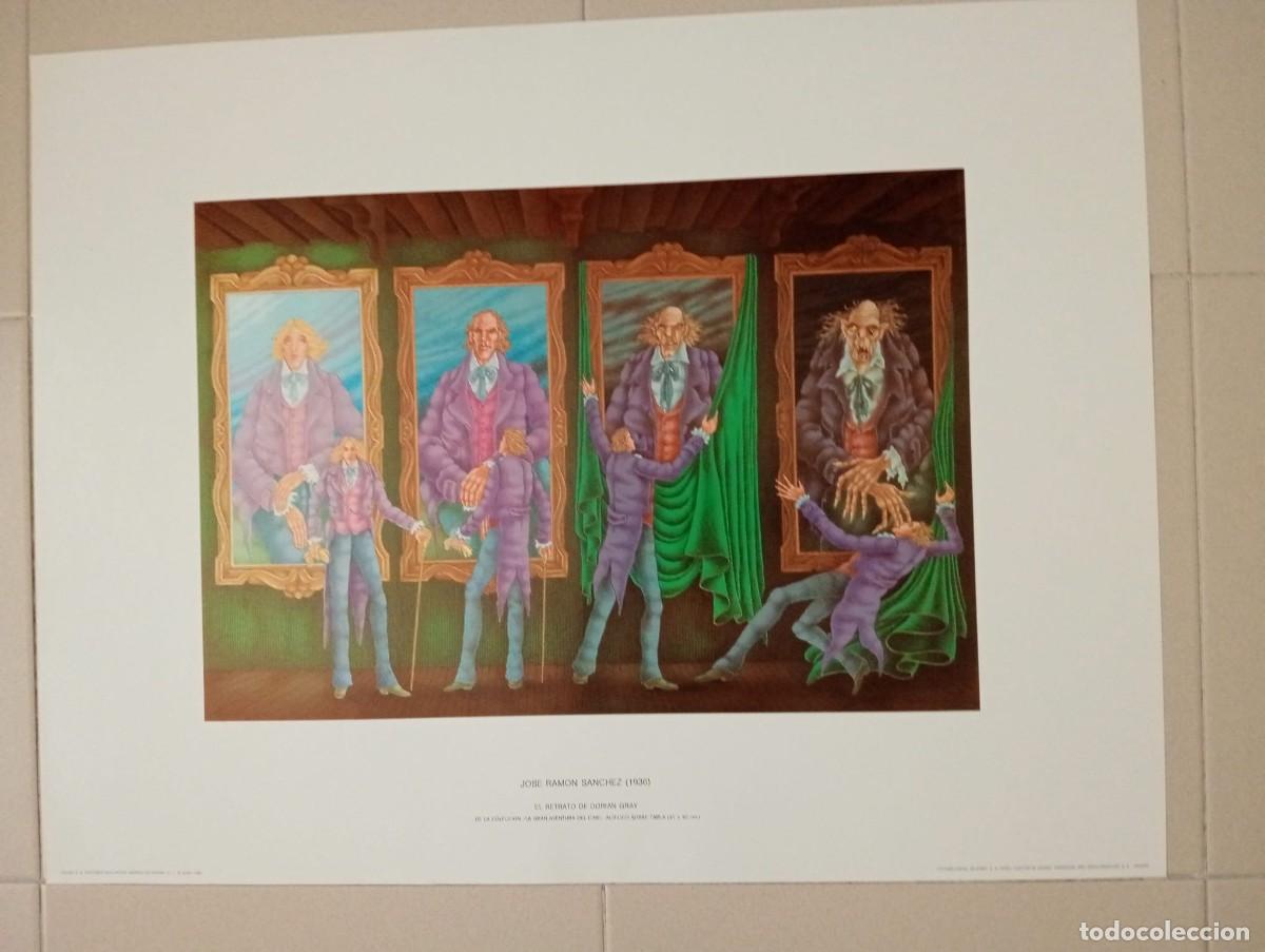 Coleccionismo: Litograf&iacute;a &rdquo;El Retrato de Dorian Gray&rdquo; - Jos&eacute; Ram&oacute;n S&aacute;nchez