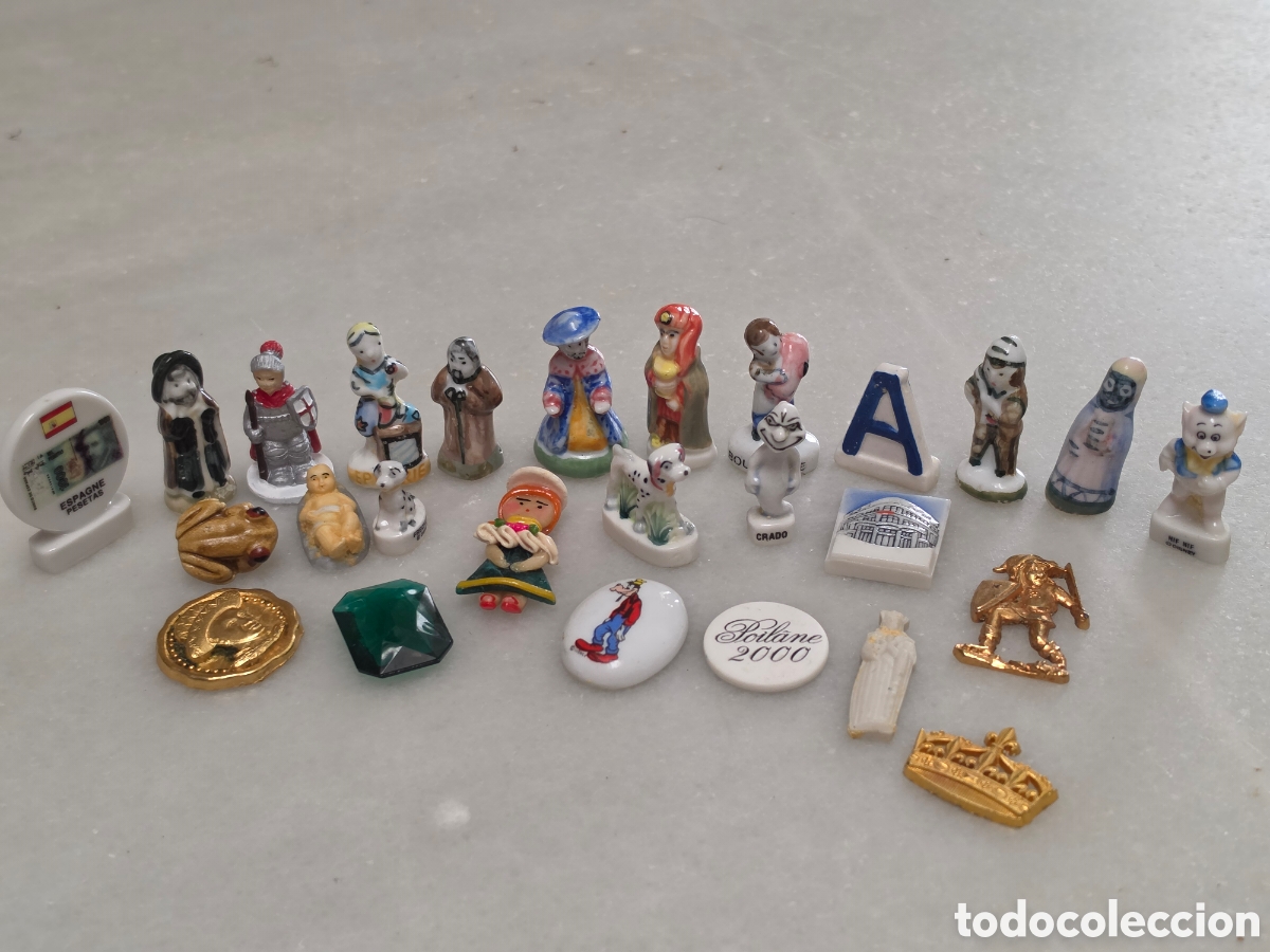 Coleccionismo: 25 FIGURAS PORCELANA. ROSCON DE REYES. F&Eacute;VES.