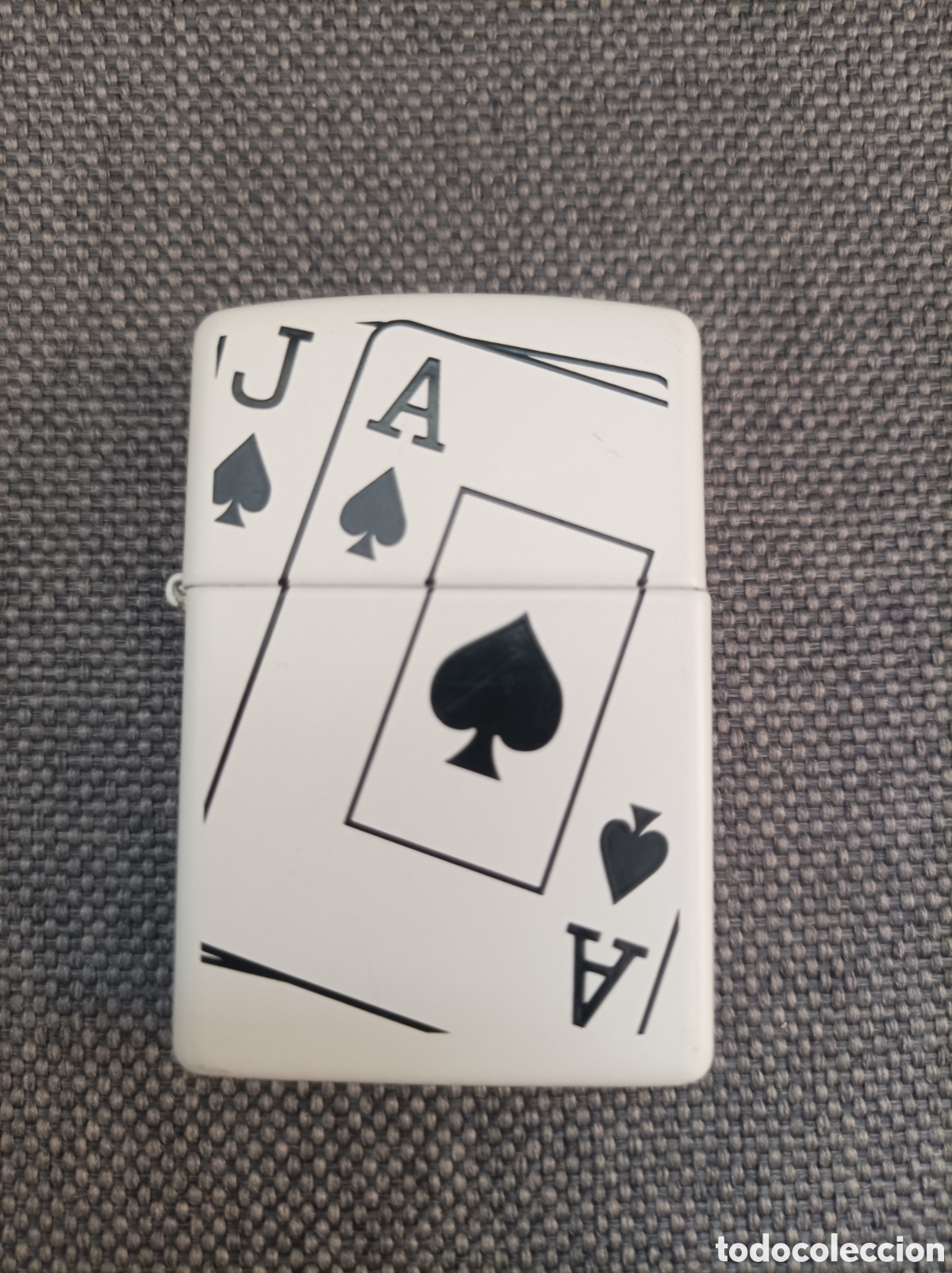 Coleccionismo: Encendedor Zippo As de pica poker