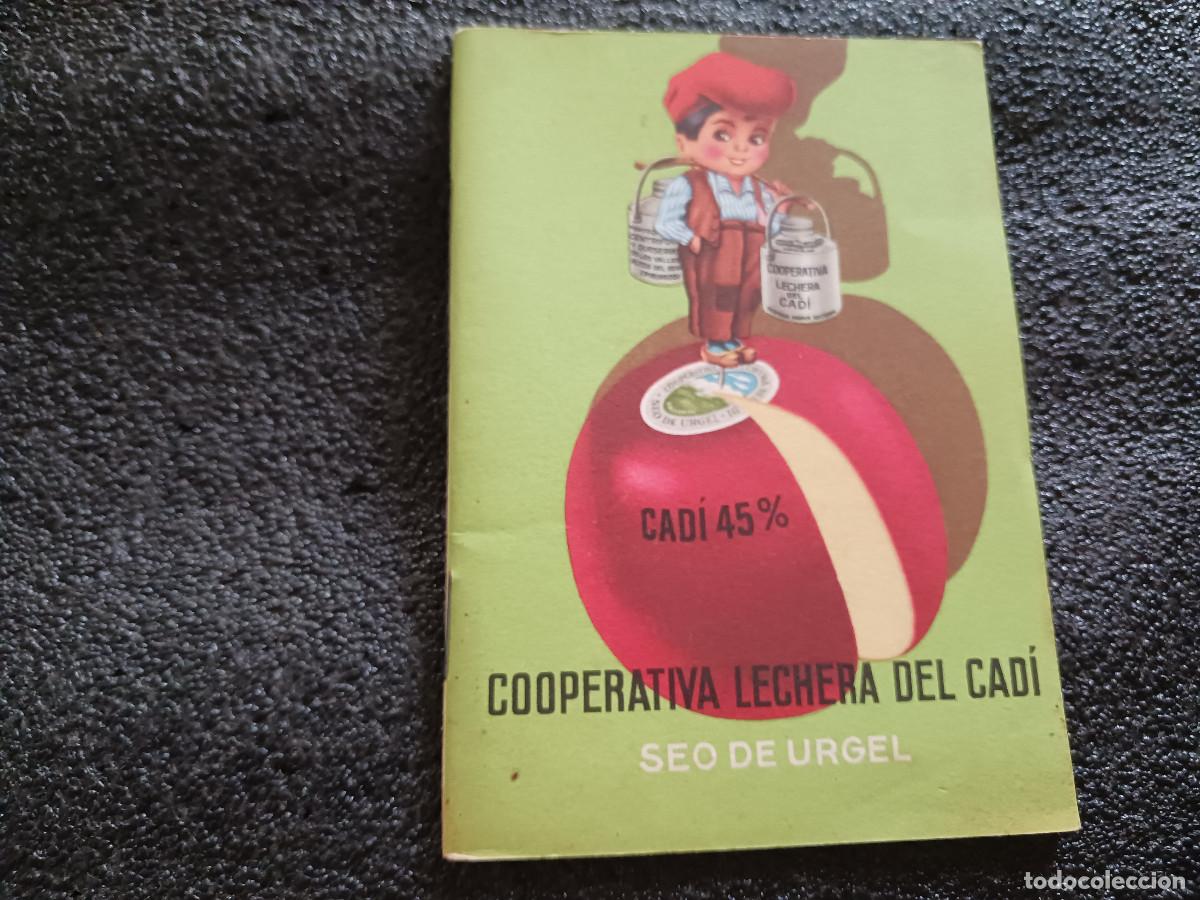 Coleccionismo: ANTIGUO RECETARIO COCINA OBSEQUIO COOPERATIVA LECHERA CADI. SEO DE URGEL 1955