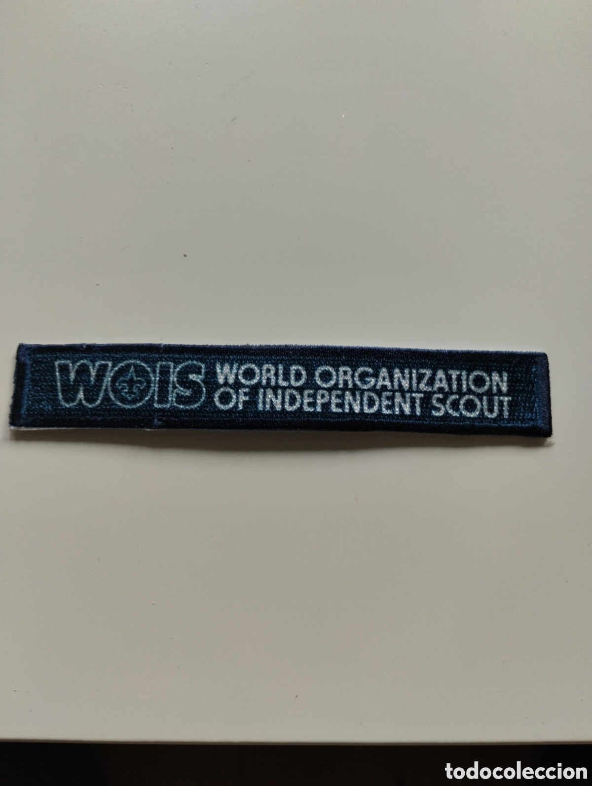 Coleccionismo: Porta nombre oficial uniforme mundial de WOIS