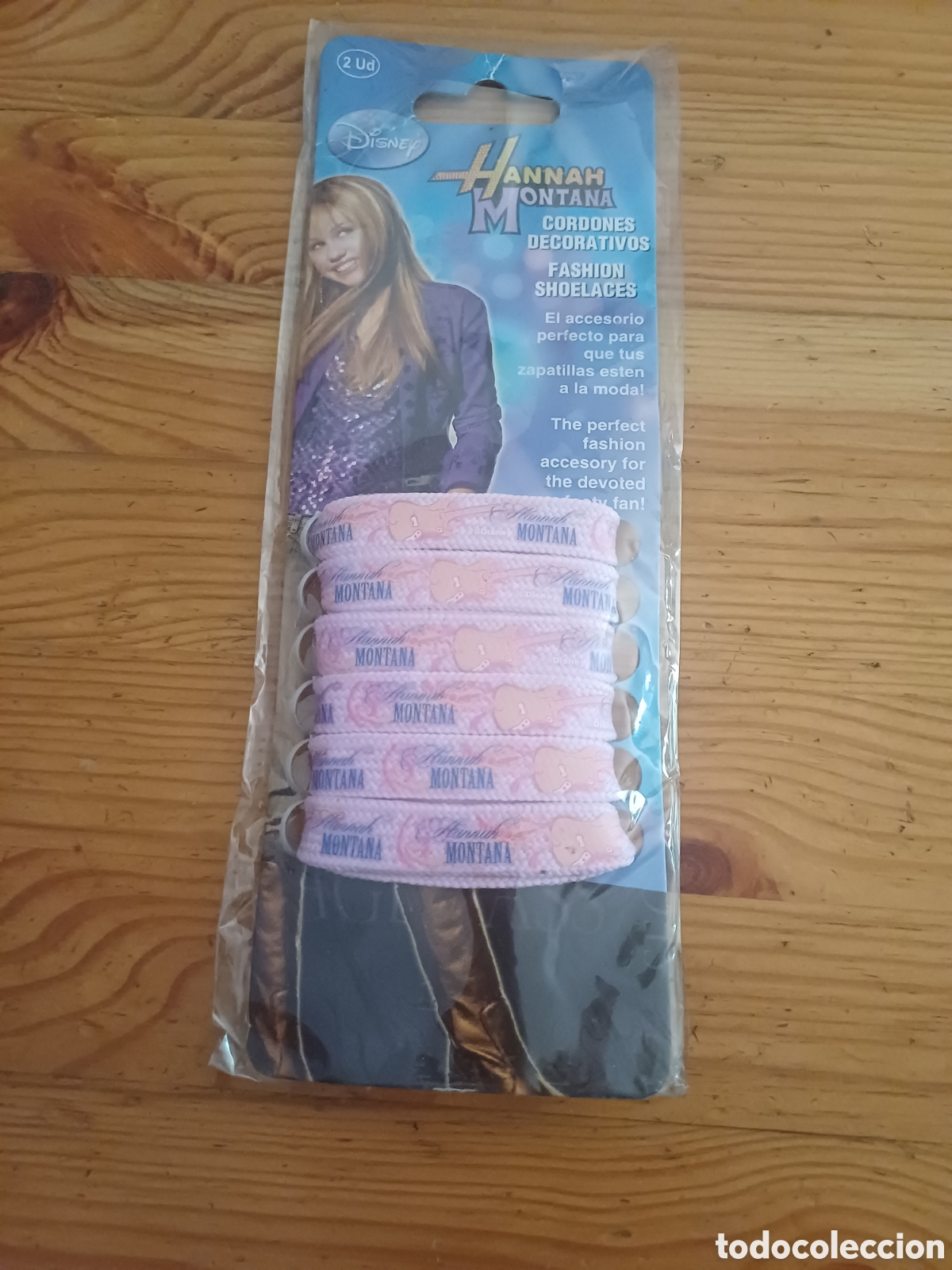 Coleccionismo: Cordones decorativos Hannah Montana Disney Miley Cyrus Cordones Zapatillas