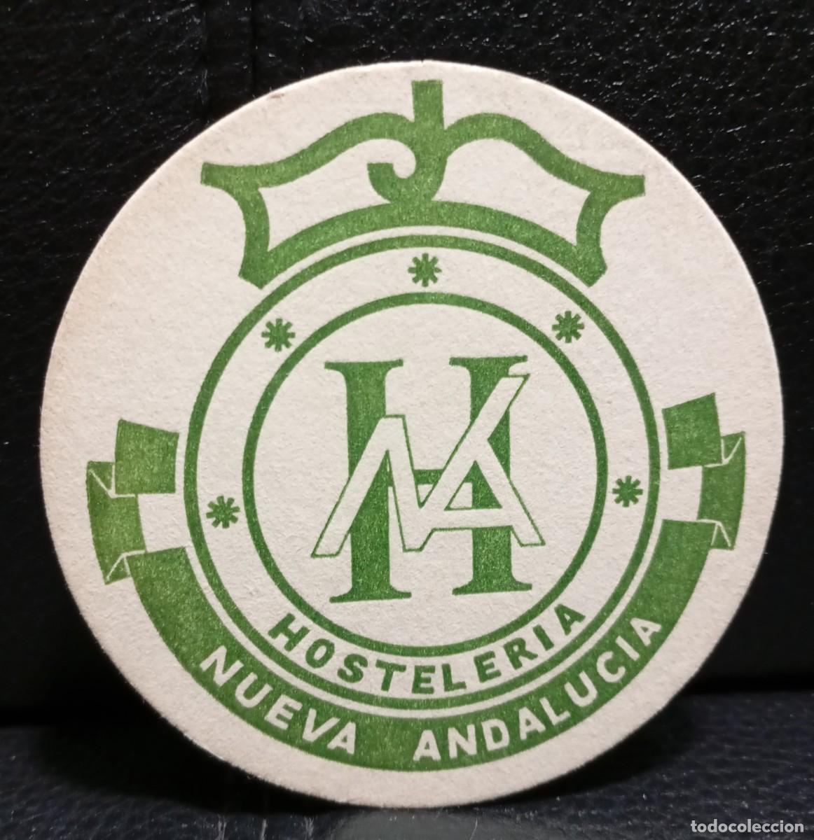 Coleccionismo: HOSTELERIA NUEVA ANDALUCIA - POSAVASOS - MARBELLA - CERVEZA - REFRESCOS - SIDRA - BITTER