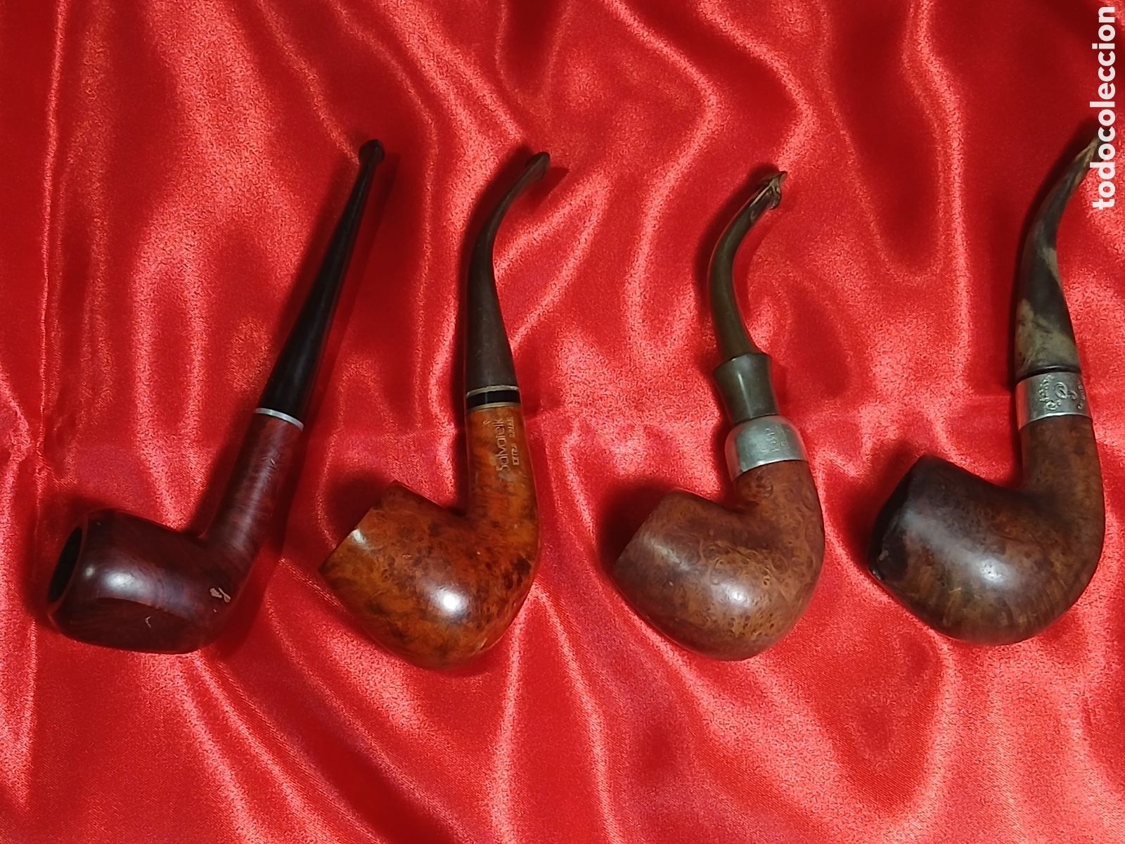 4 Pipas de fumar vintage