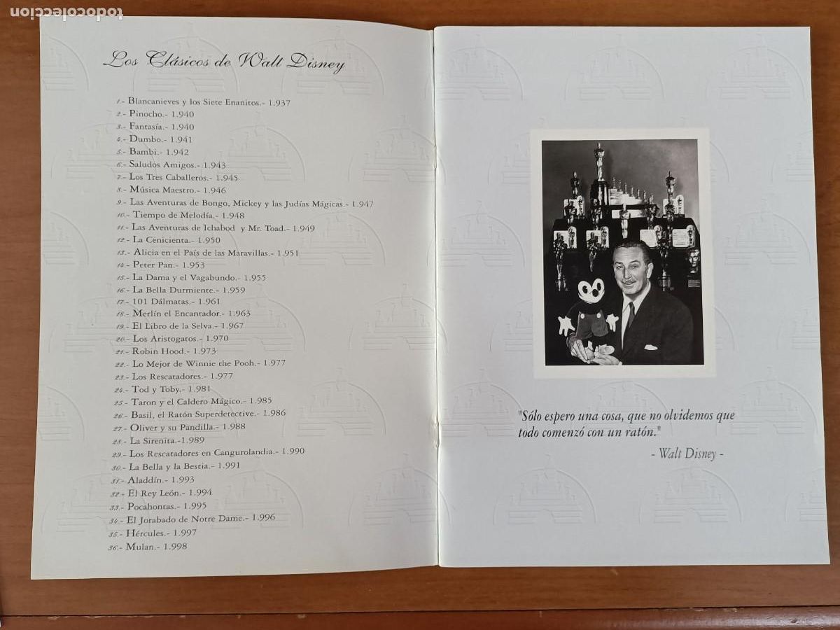 Coleccionismo: CAT&Aacute;LOGO WALT DISNEY GENERAL A&Ntilde;O 1998, COMPLETO CON 34 PAGINAS A DOBLE CARA. MIDE. 21X30CMS