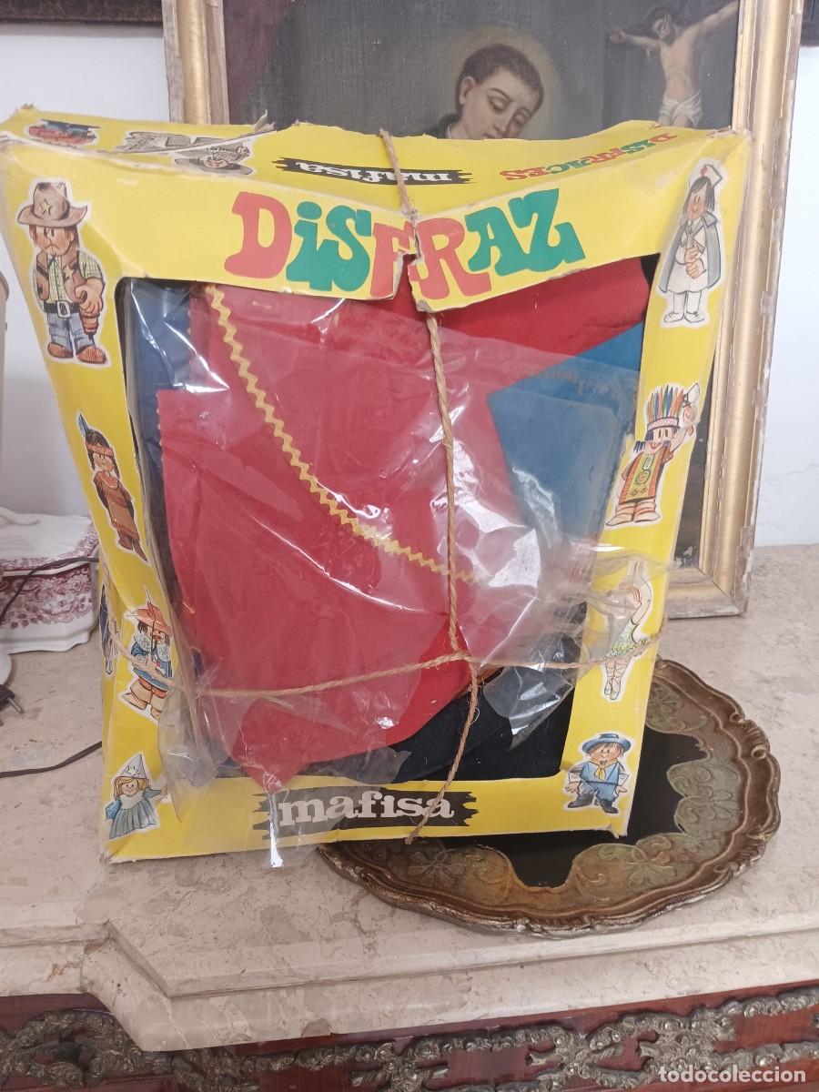 Coleccionismo: disfraz cl&aacute;sico de la marca Mafisa, presentado en su caja original con un dise&ntilde;o colorido que destac