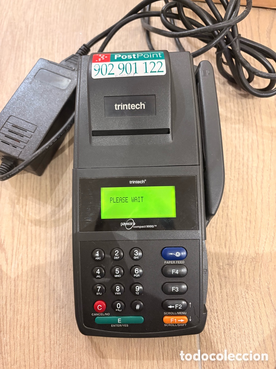 Coleccionismo: Terminal de pago Trintech PayWare Compact 9000i