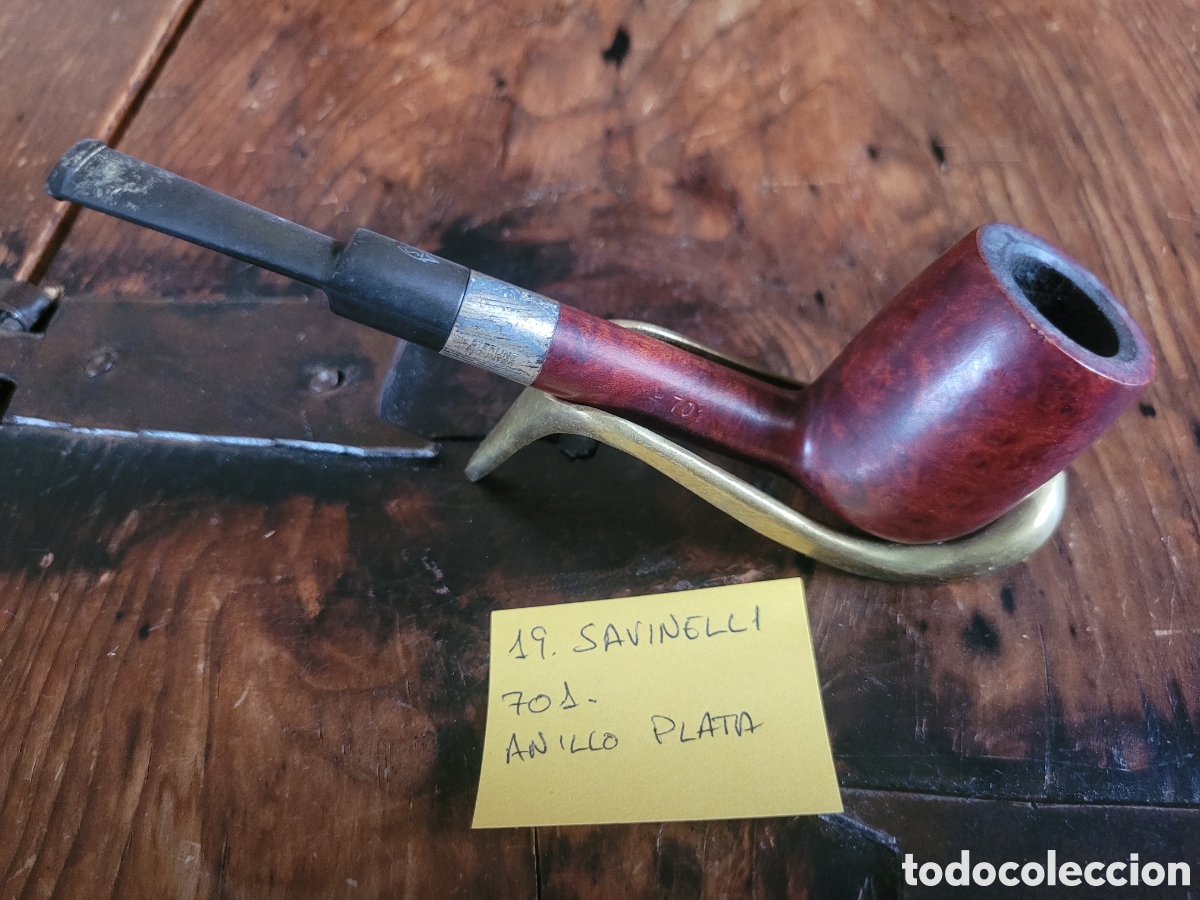 Coleccionismo: Pipa Savinelli 701 aro de plata